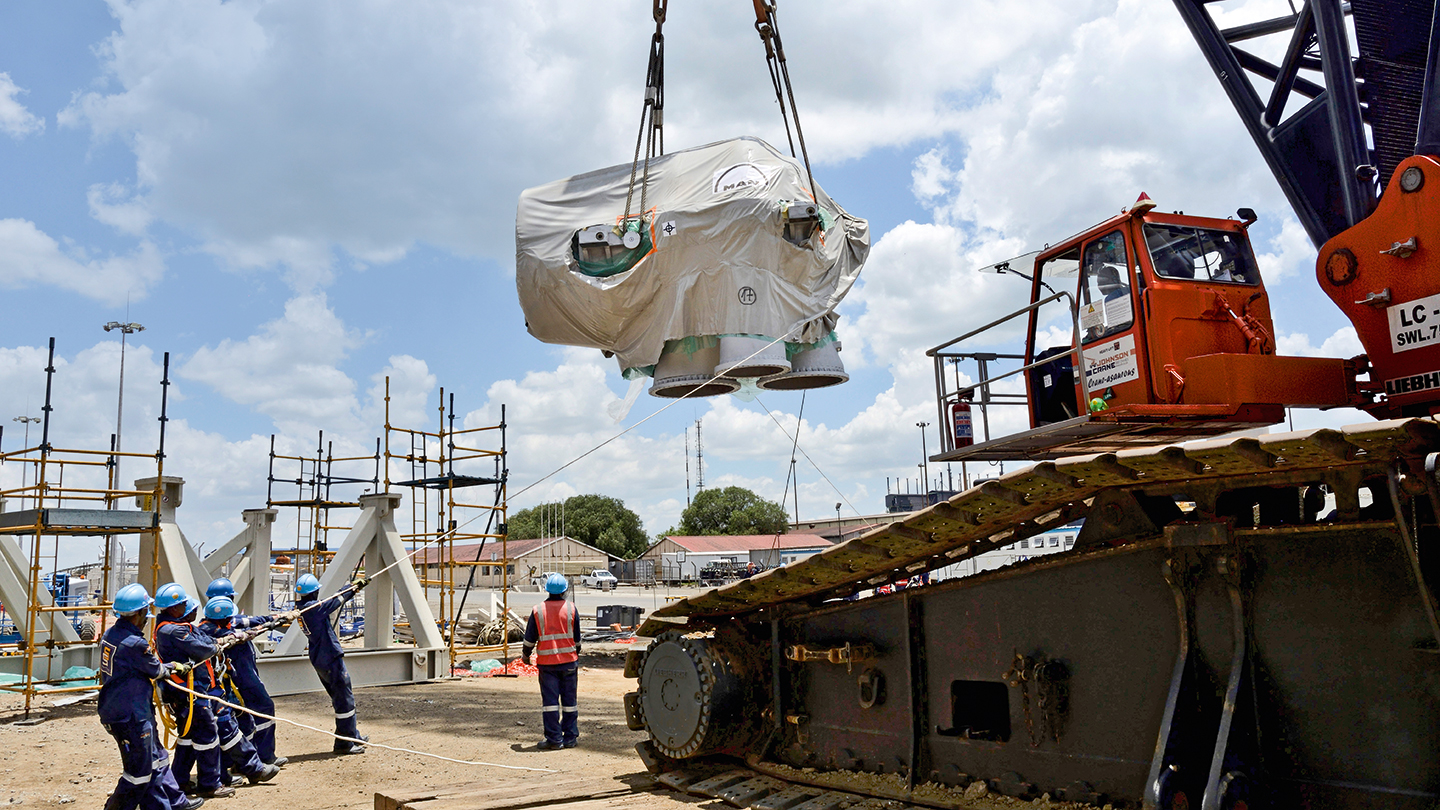 World's-biggest-axial-compressor-delivery-to-South-Africa