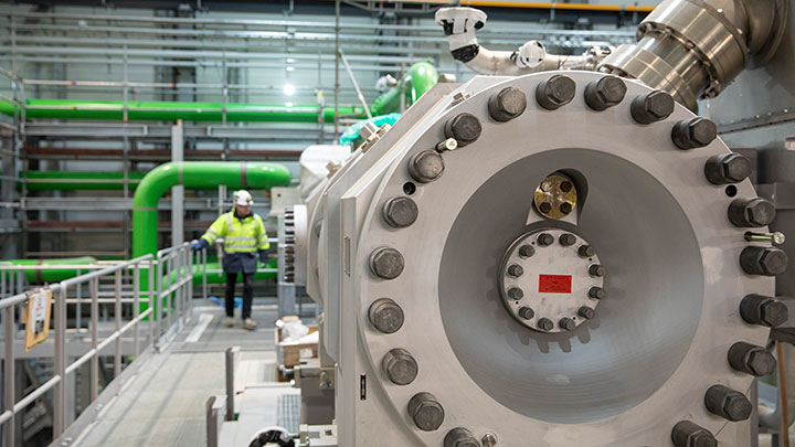 MAN industrial heat pump