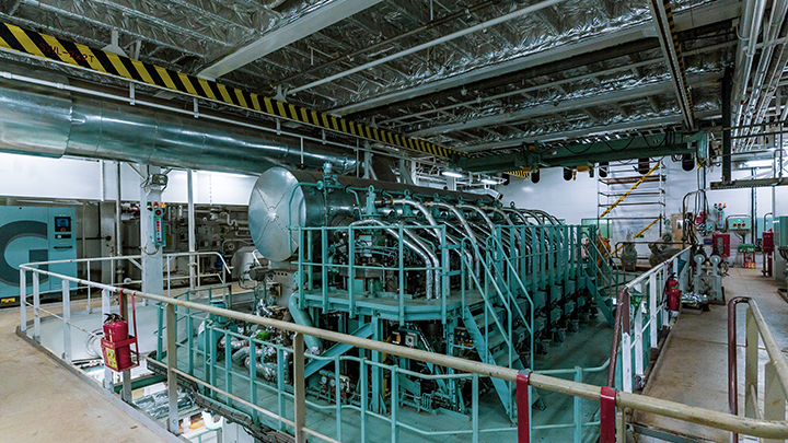 ME-GI Engine Room ME-GI Engine Room