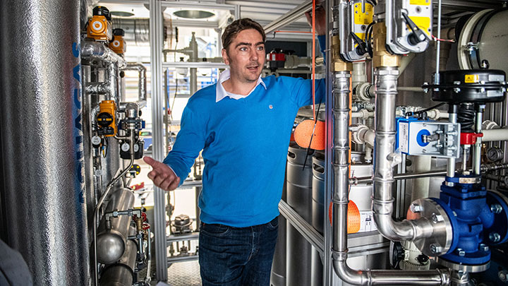 H-TEC System’s Managing Director Joachim Herrmann H-TEC System’s Managing Director Joachim Herrmann