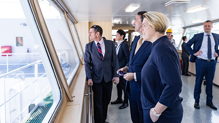 Officials-from-Volkswagen,-Siem-and-MAN-Energy-Solutions-aboard-new-LNG-powered-car-carrier Officials-from-Volkswagen,-Siem-and-MAN-Energy-Solutions-aboard-new-LNG-powered-car-carrier