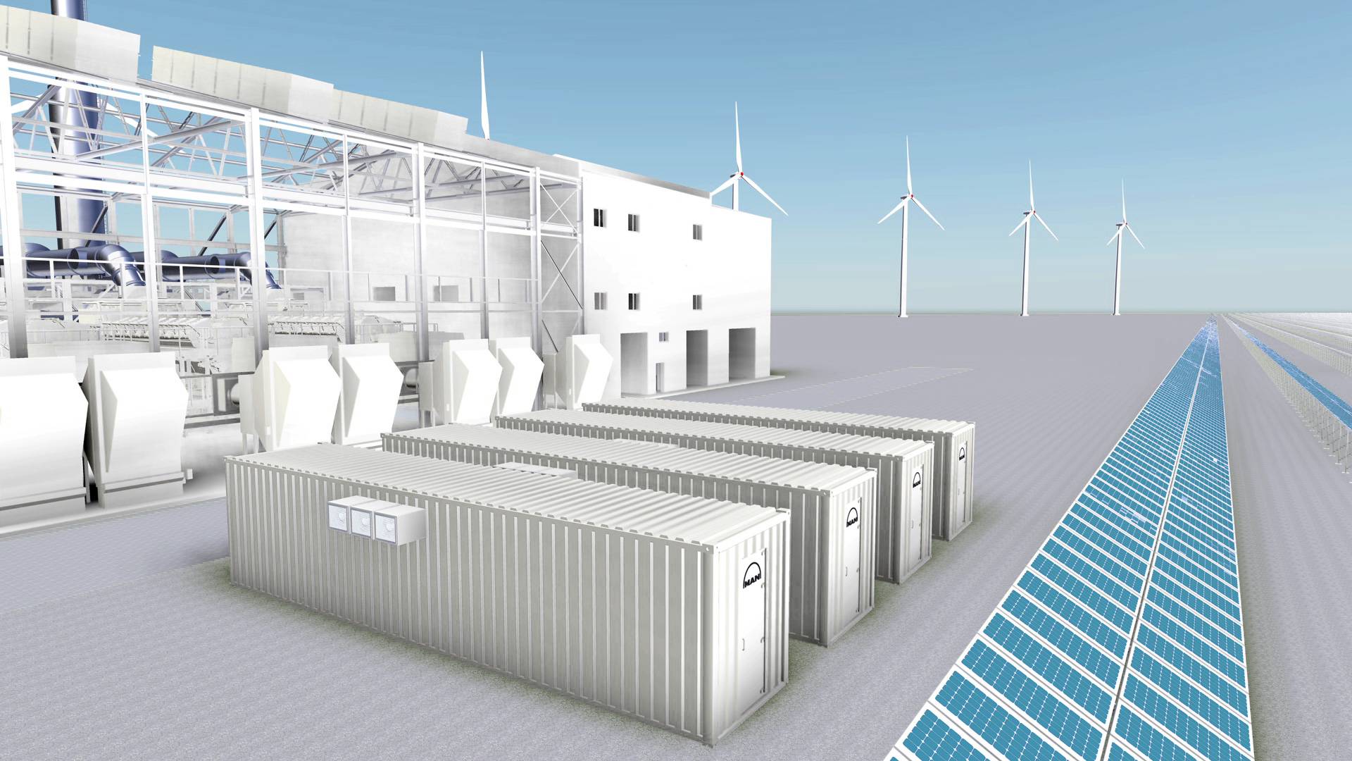 tab1-hybrid-power-energy-storage Hybrid power plant paper cut visual