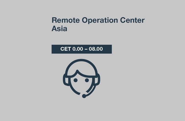 TechLine remote operation center asia